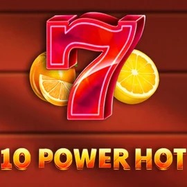 10 Power Hot logo by Amusnet Interactive at Spinfin Casino