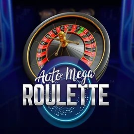 Auto Mega Roulette slot icon by Pragmatic Play, available at Spinfin Casino