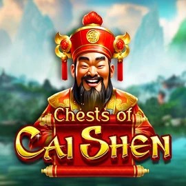 Chests of Cai Shen game by Pragmatic Play – logo hosted on Spinfin Casino