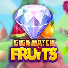 Giga Match Fruits game by RubyPlay – logo hosted on Spinfin Casino