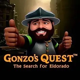 Gonzo's Quest slot visual from NetEnt available on spinfinn.de