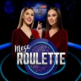 Mega Roulette logo – Live Casino by Pragmatic Play at Spinfin Casino