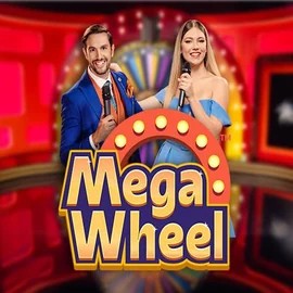 Official Live Casino logo: Mega Wheel by Pragmatic Play at Spinfin Casino
