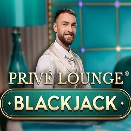 Privé Lounge Blackjack logo – Live Casino by Pragmatic Play at Spinfin Casino