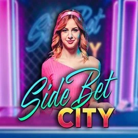 Side Bet City by Evolution, showcased at spinfinn.de – game logo